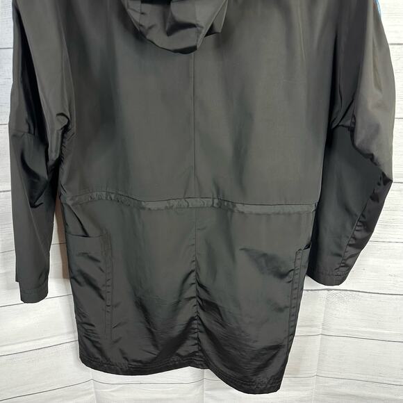 Sandro Paris Size 36 Small World Lovers Black Shell Mario Jacket Black - Picture 8 of 12